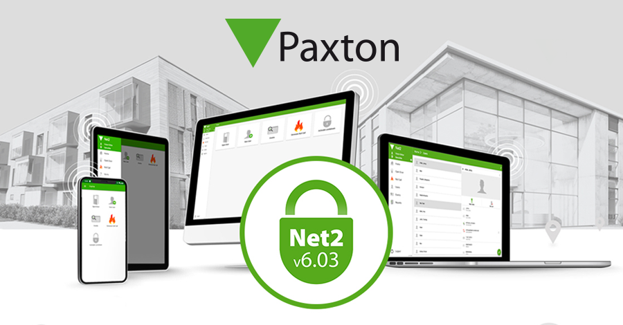 PAXTON lanceert Net2 Pro software v6.03 